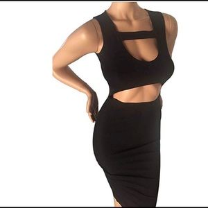 Women’s Stretch Bodycon Midi Bandage Dress